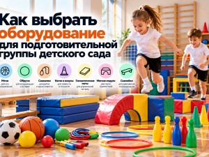 Глава 12. Как выбрать оборудование для подготовительной группы детского сада