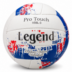 Мяч волейбольный Pro Touch Legend V58L-3 белый с синими вставками