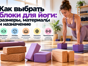 Как выбрать блоки для йоги: размеры, материалы и назначение