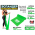 Эспандер латексная лента HARD WORK нагрузка 6кг зеленая