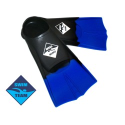 Ласты для бассейна Swim Team черно-синие (размер 27-29)