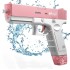Водный пистолет электрический Glock розовый