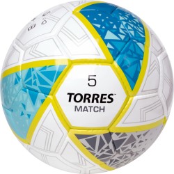 Мяч футбольный TORRES Match р.5 (матчевый)