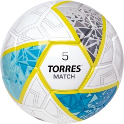 Мяч футбольный TORRES Match р.5 (матчевый)