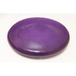 Диск спортивный массажный GCsport Breath, диаметр 55см, фиолетовый (балансировочная подушка + тренажер для дыхания)