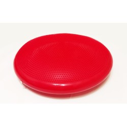 Диск спортивный массажный GCsport Breath, диаметр 55см, красный (балансировочная подушка + тренажер для дыхания)