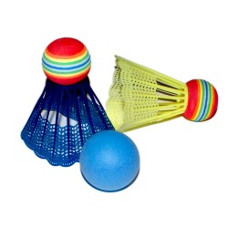 Набор для игры в пляжный бадминтон (2 ракетки, воланы, мяч, чехол)