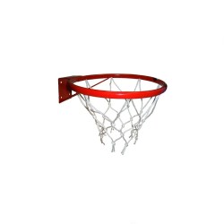 Кольцо баскетбольное №3 с упором и сеткой, GCsport