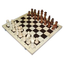 Шахматы гроссмейстерские (42х42см) с деревянными фигурами