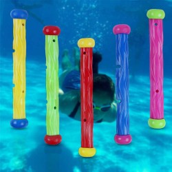 Тонущие (подводные) игрушки для бассейна Палочки (5шт), для ныряния и обучения плаванию