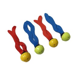 Тонущие (подводные) игрушки для бассейна Водоросли Color (4шт), для ныряния и обучения плаванию