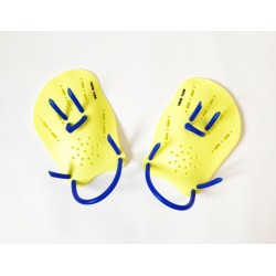 Лопатки для плавания GCsport Swim Team желтые (размер S)