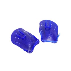 Лопатки для плавания GCsport Swim Team синие (размер S)