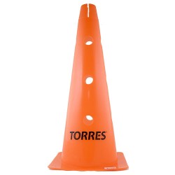 Конус тренировочный Torres 46 см с отверстиями