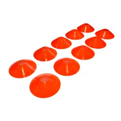 Фишки для разметки поля GCsport Big, оранжевые (в комплекте 10 штук)