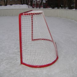 Сетка для хоккейных ворот, нить 6.0 мм, ячейка 35х35 мм, безузловая