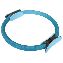 Кольцо эспандер для пилатеса и йоги GCsport V1 38 см (голубое)