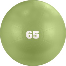 Мяч гимнастический 65см TORRES арт.AL122165MT, антивзрыв, с насосом, оливковый