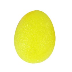 Эспандер Яйцо кистевой GCsport (желтый) нагрузка 15кг, силиконовый