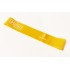 Эспандер-резинка для фитнеса GO DO латексная Medium, желтая (нагрузка 10 кг)