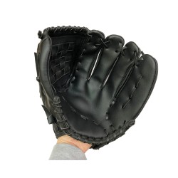 Перчатка для бейсбола (подростковая), тип-1, черная GCsport