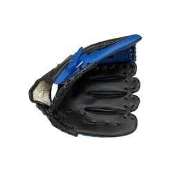 Перчатка для бейсбола (взрослая), тип-1, черно-синяя, GCsport