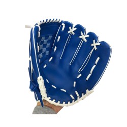 Перчатка для бейсбола (подростковая), тип-1, синяя, GCsport