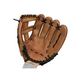 Перчатка для бейсбола (взрослая), тип-2, коричневая, GCsport
