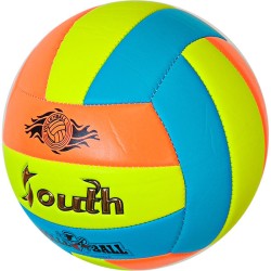 Мяч волейбольный (синий), PVC 2.7, 280 гр, машинная сшивка